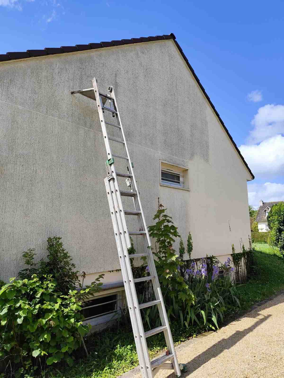 Façade après ravalement dans l'Yonne